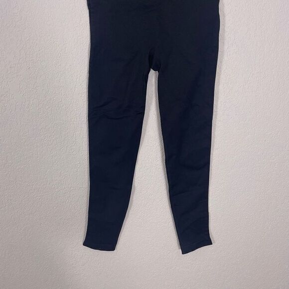 Mother Trucker Belly Bandit Black Maternity High Waisted Seamless Leggings - Picture 4 of 5